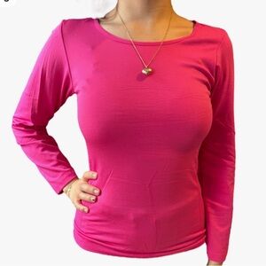 NWT Pink Women's Thermal Top - Warmth and Style in
Winter ONE SIZE